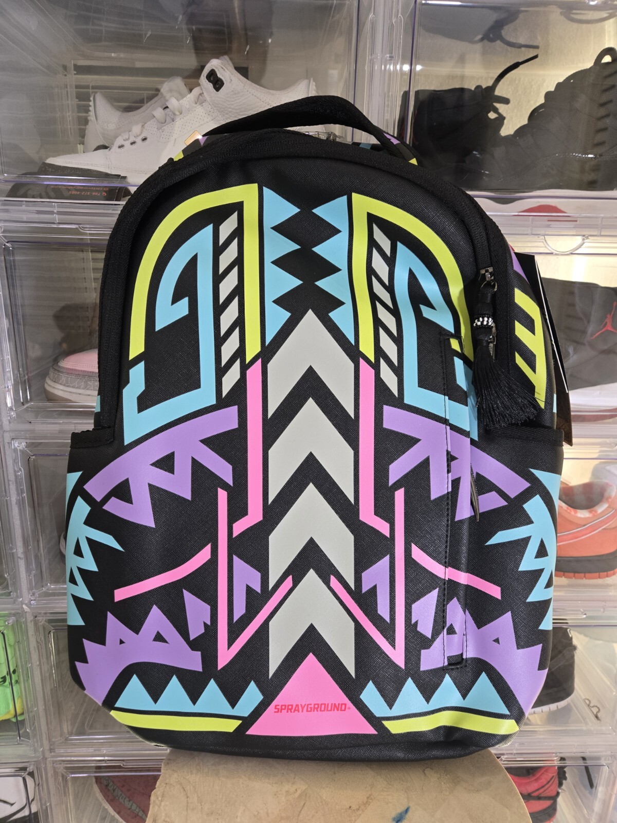 SPRAYGROUND x A.I PATH TO THE FUTURE III BACKPACK – SANDFLOWER COLLAB