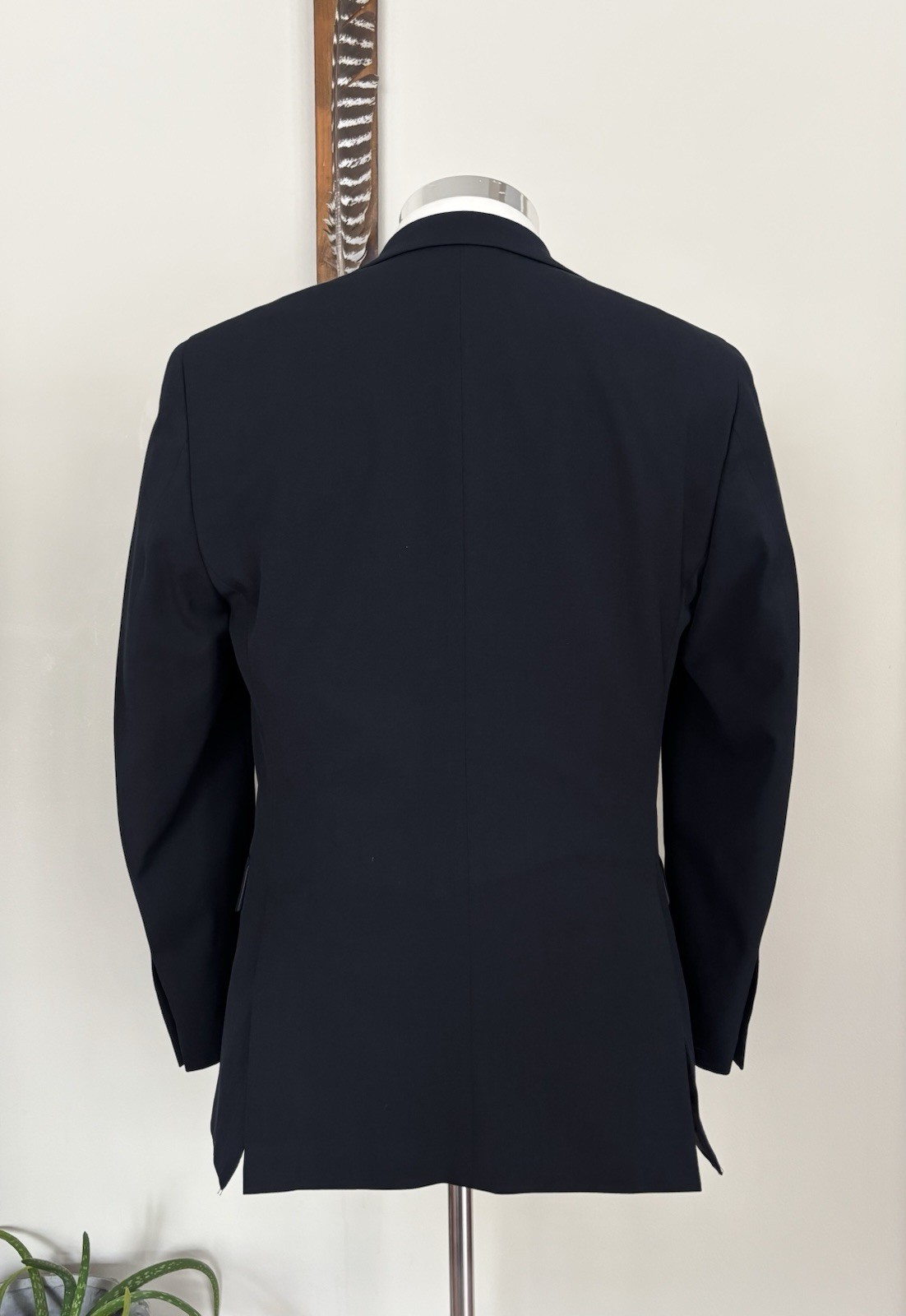 Michael Kors Mens Two Button Nautical Blazer Navy Sport Coat Jacket Size 36R