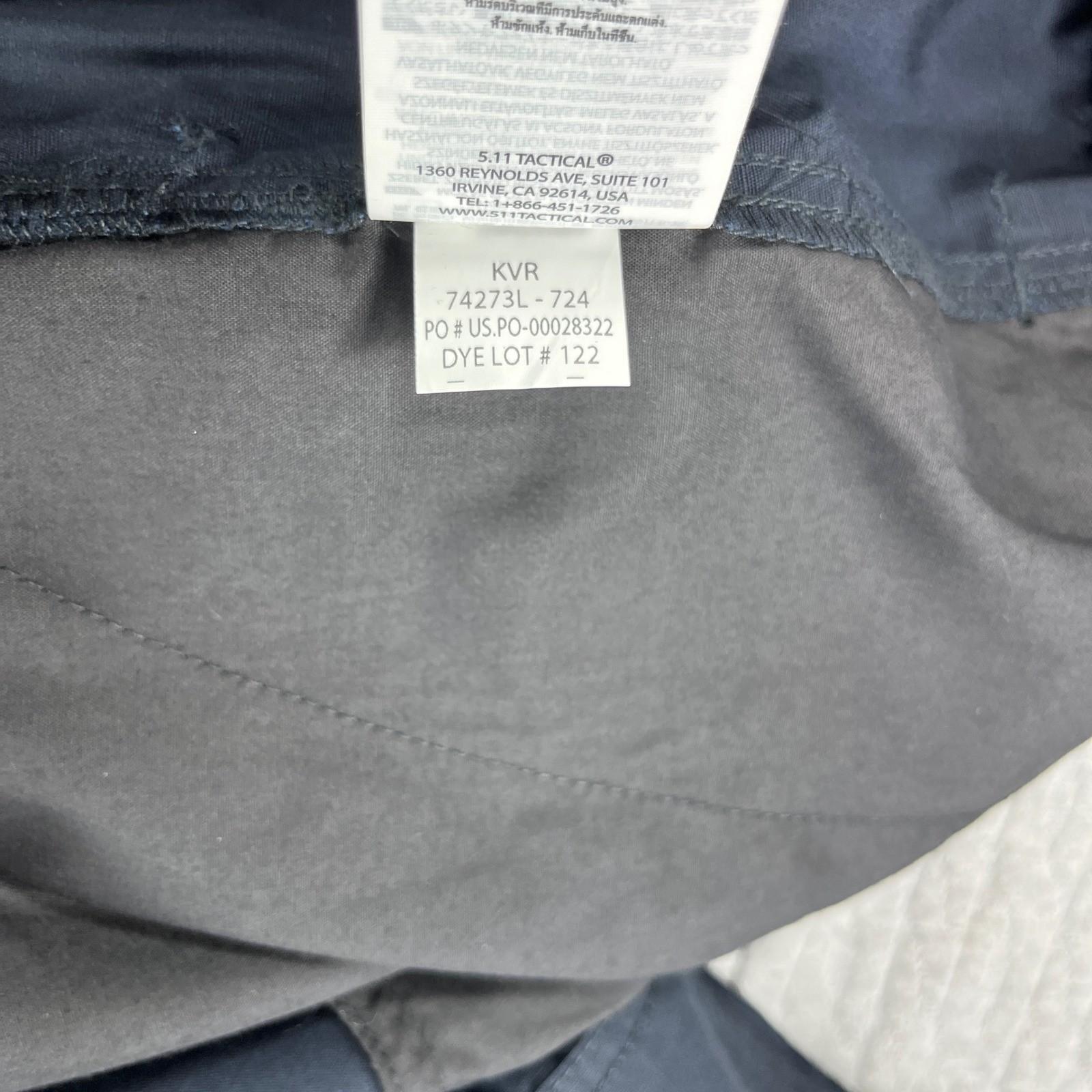 New 5.11 Tactical Taclite Pro Utility Pants Men 48 Black Relaxed Fit Ripstop