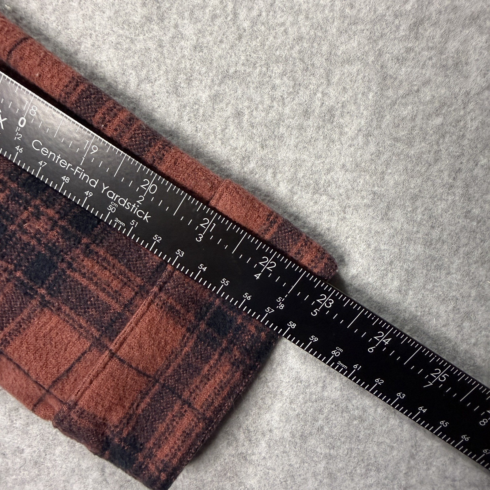 Women’s Wrangler All Terrain Gear Flannel Plaid Shirt Regular Fit M