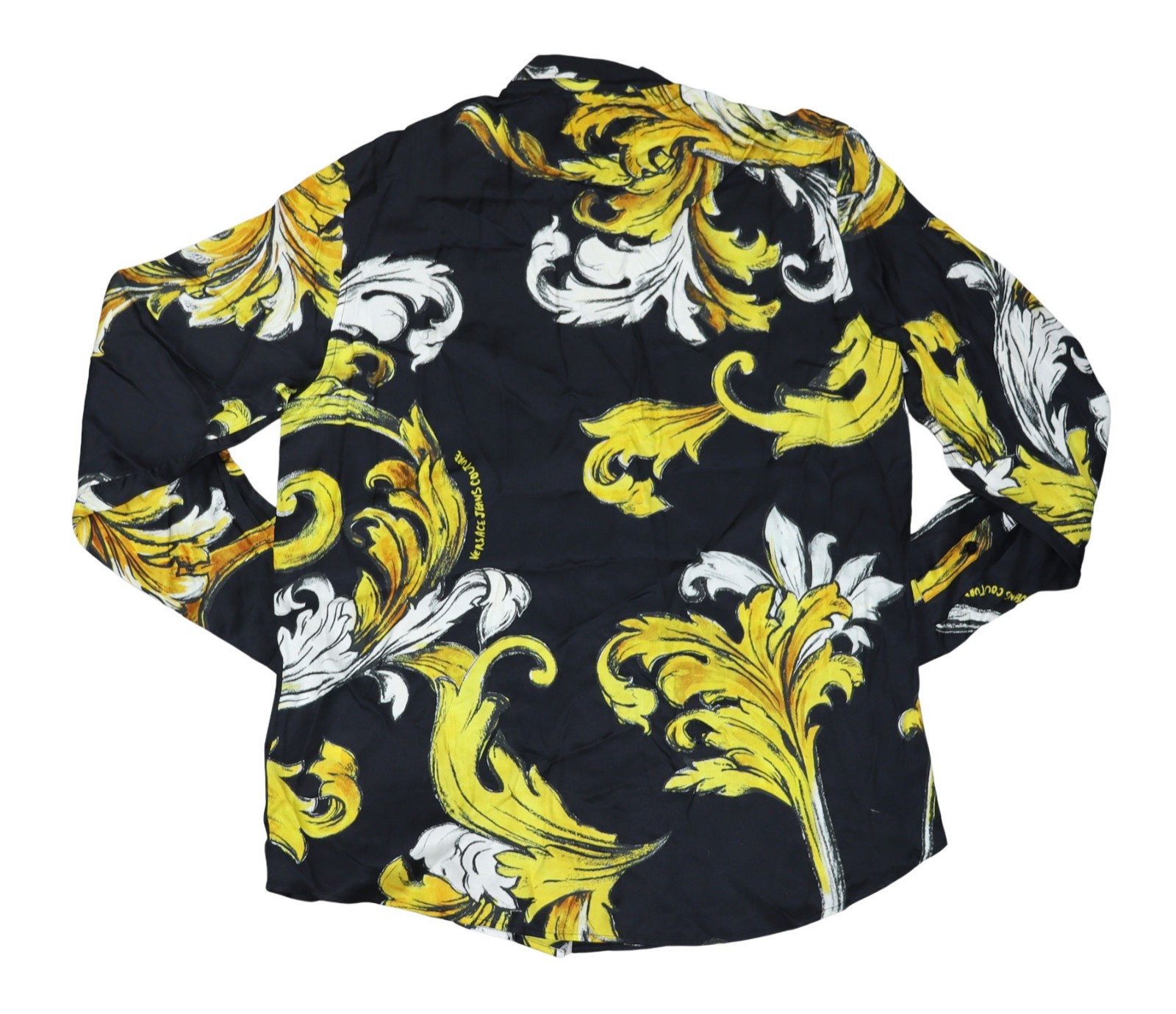 Versace Jeans Couture Baroque Vi Baroc Long Sleeve Button Down Men’s Shirt S NWT
