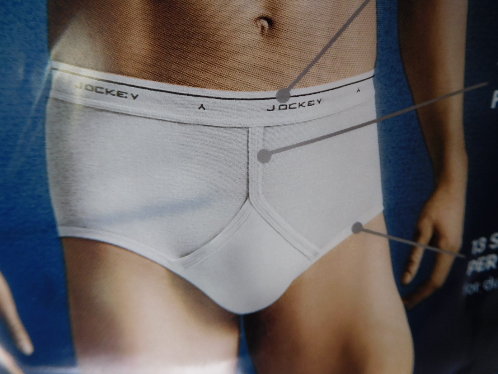 Jockey Classic Briefs 5 pack Full rise 100% Cotton Underwear Y front Fly white