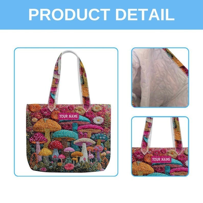 Great Dane Quilted Tote Bag, Custom Gentle Giant Mom Padded Handbag, Big Dog Lov