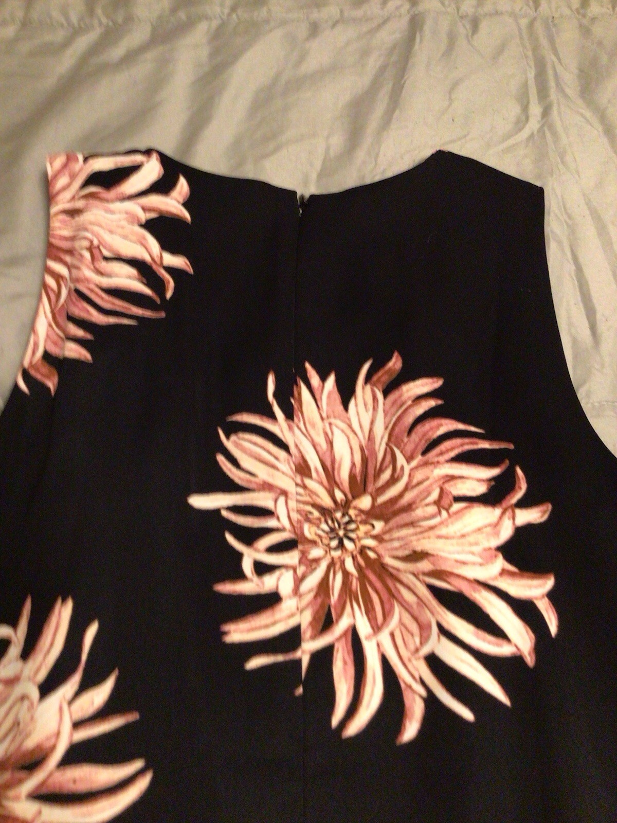 Ann Taylor Factory Women’s Sleeveless Dress Sz 2 NWT Black Floral Print
