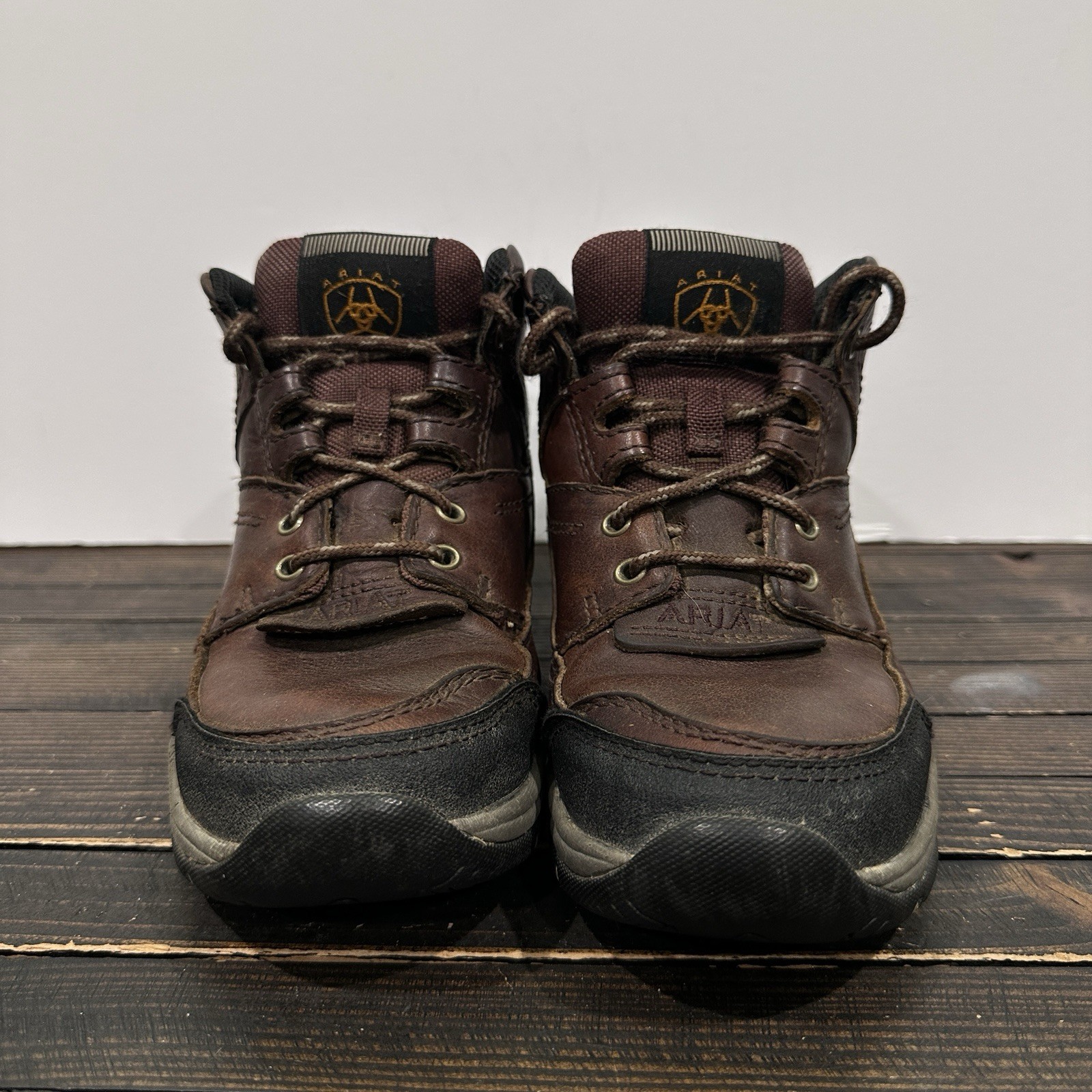 Ariat Womens Boots Terrain Endurance Hiking Brown Leather Boot Size 6.5B
