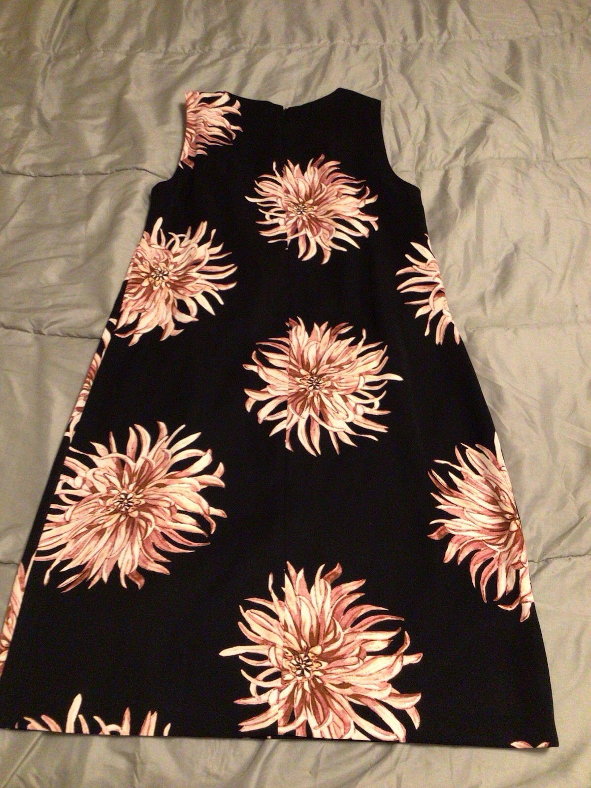 Ann Taylor Factory Women’s Sleeveless Dress Sz 2 NWT Black Floral Print