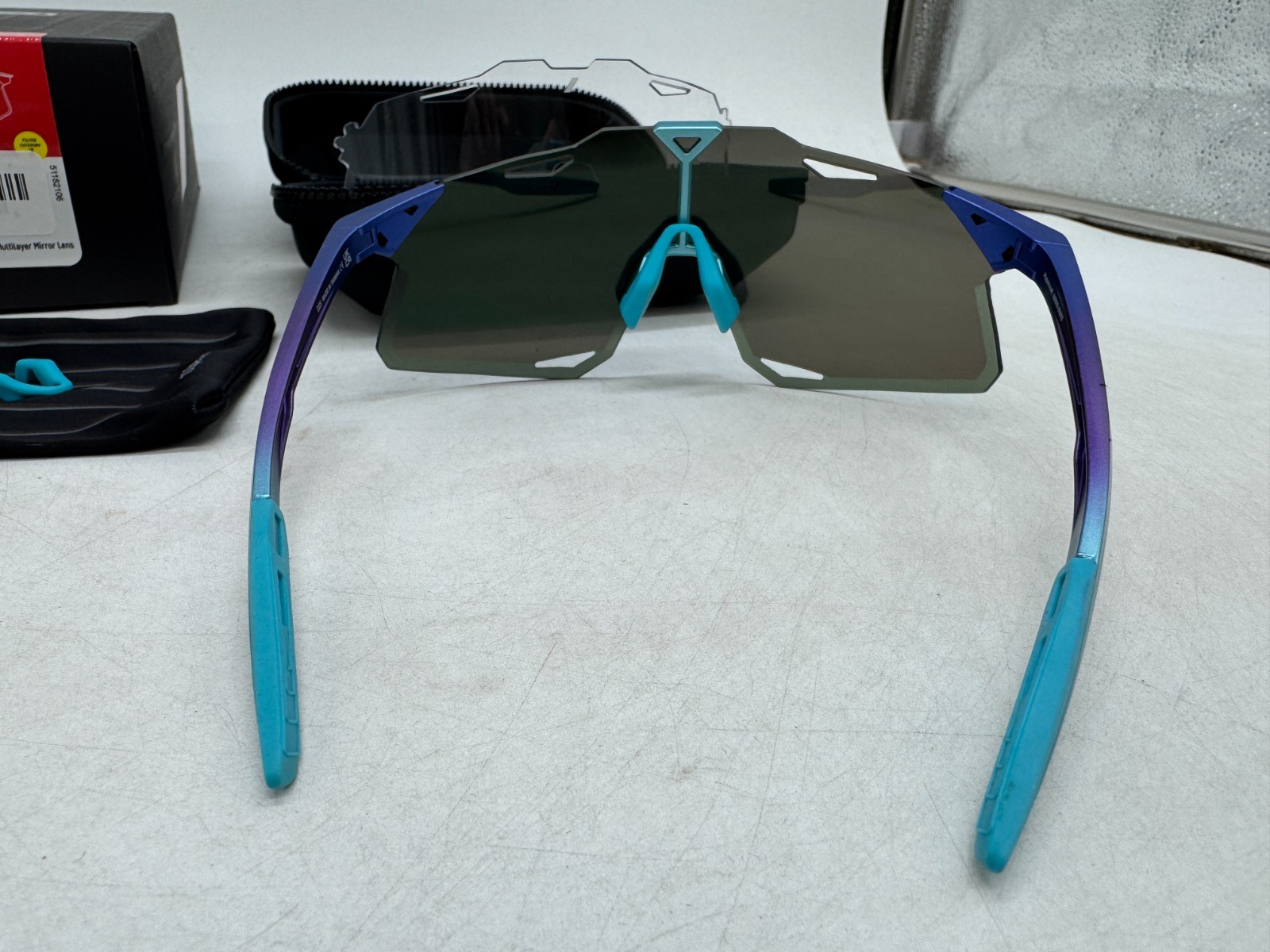 100% Hypercraft Sport Performance Frameless Sunglasses Scratch Resistant Uv400