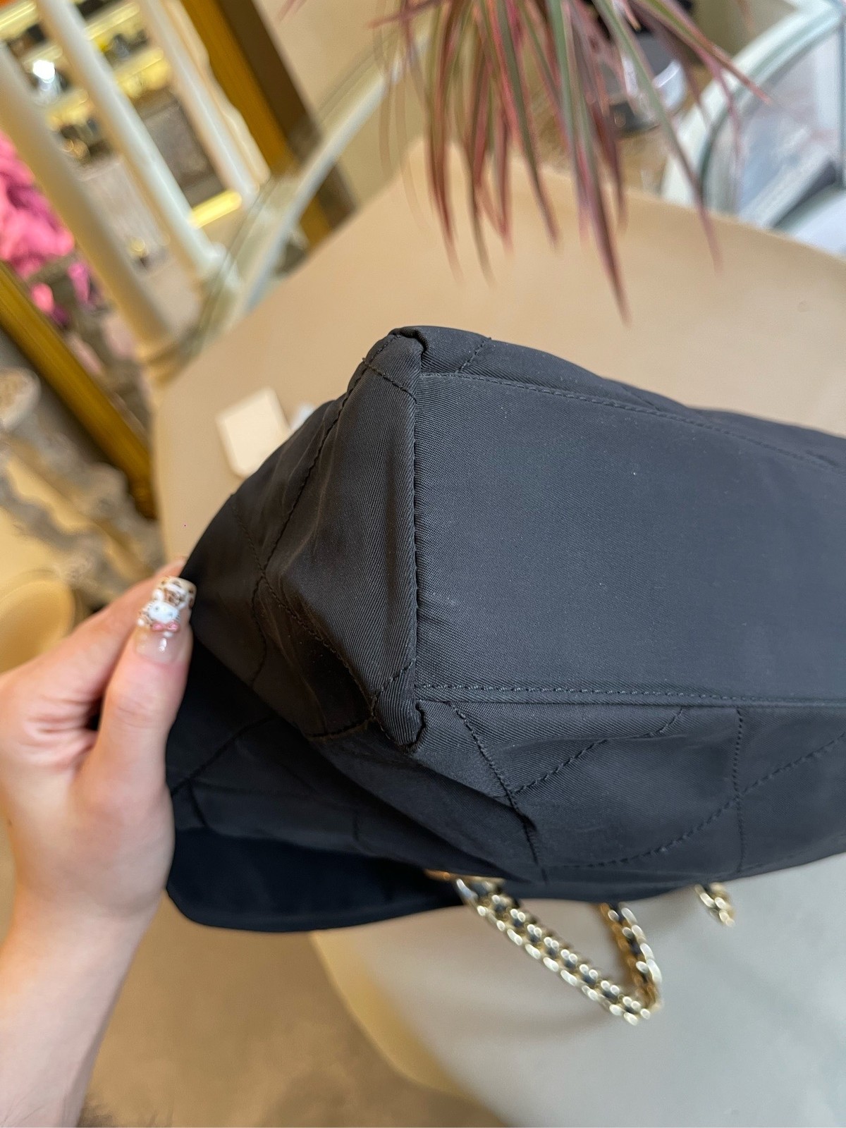 Prada Pre-Owned Authentic Luxury Handbag Black 1BG529_2AOS_F0008_V_COO