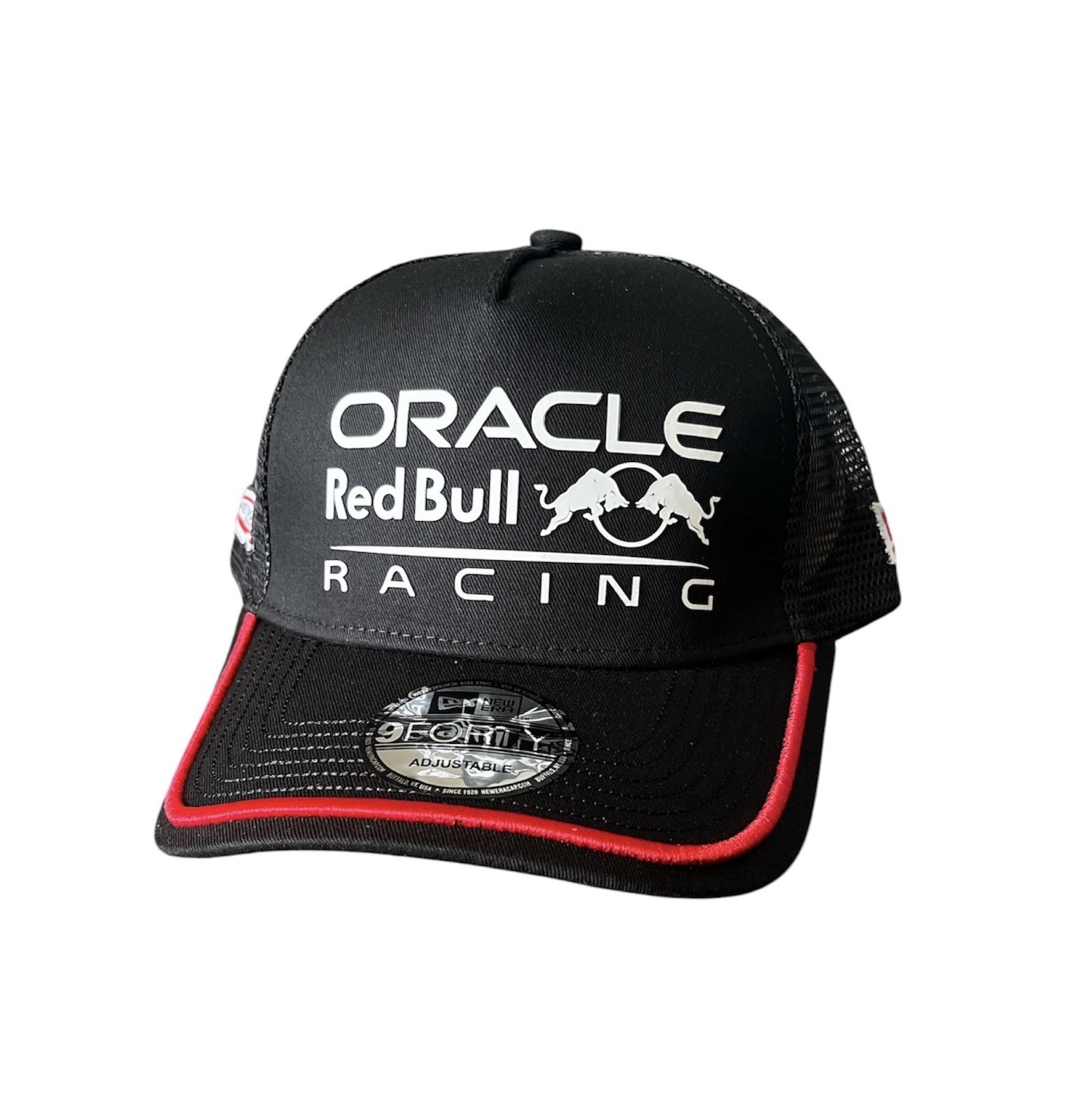 Red Bull Oracle Racing BLACK Hat New Era 9Forty Snapback Adjustable F1 ORBR