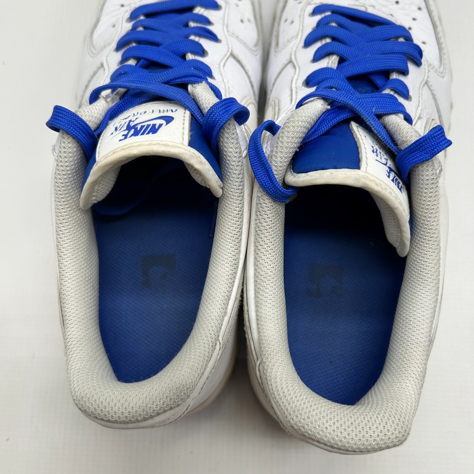 Nike Air Force 1 ‘07 QS Uninterrupted Men’s Size 10.5 US CQ0494-100 White Blue