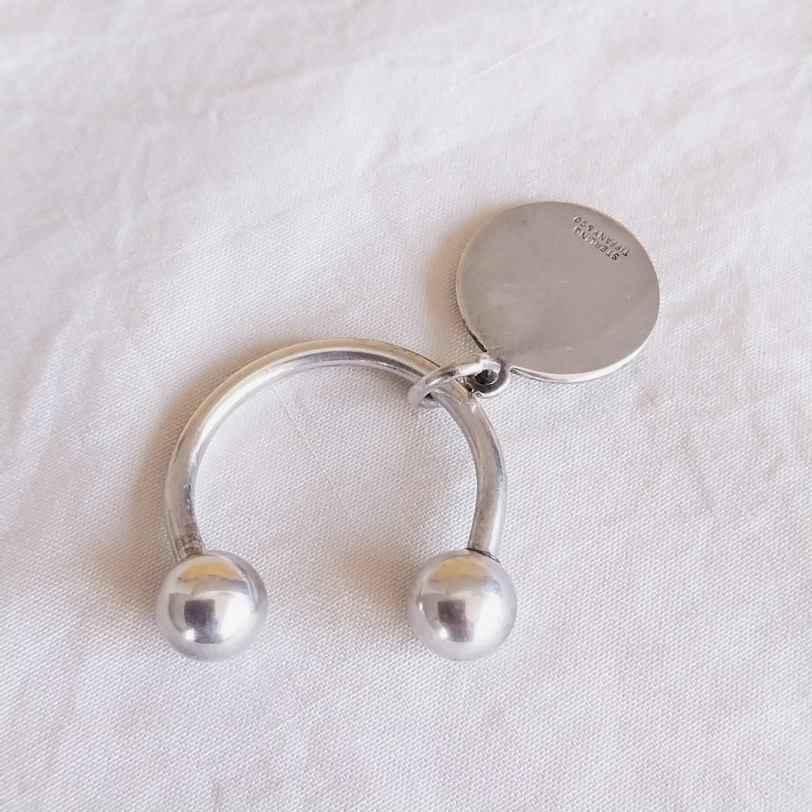 Tiffany & CO. Sterling Silver Key Ring