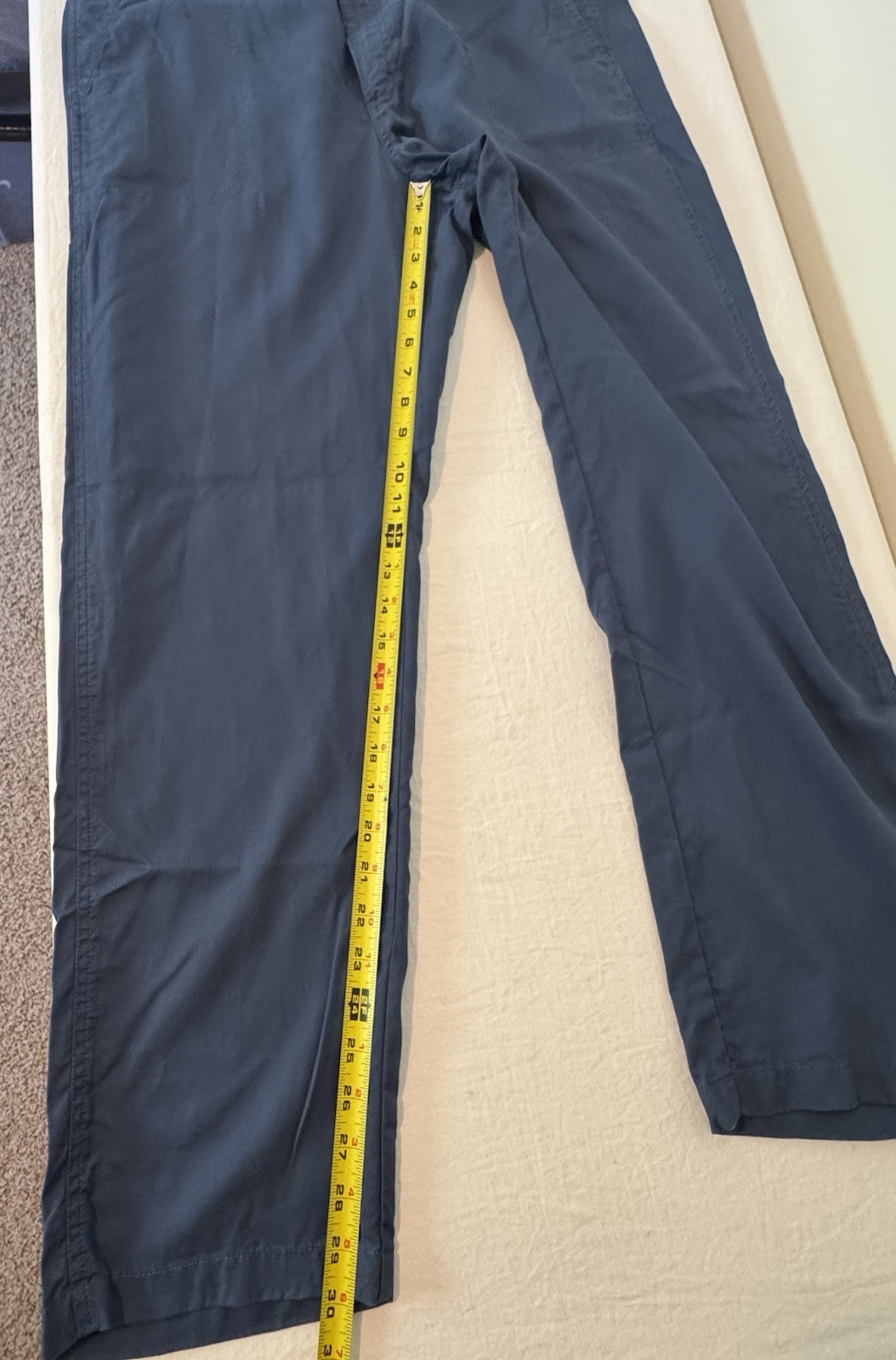 Ann Taylor Factory Womens Lightweight Blue Pants Size 14