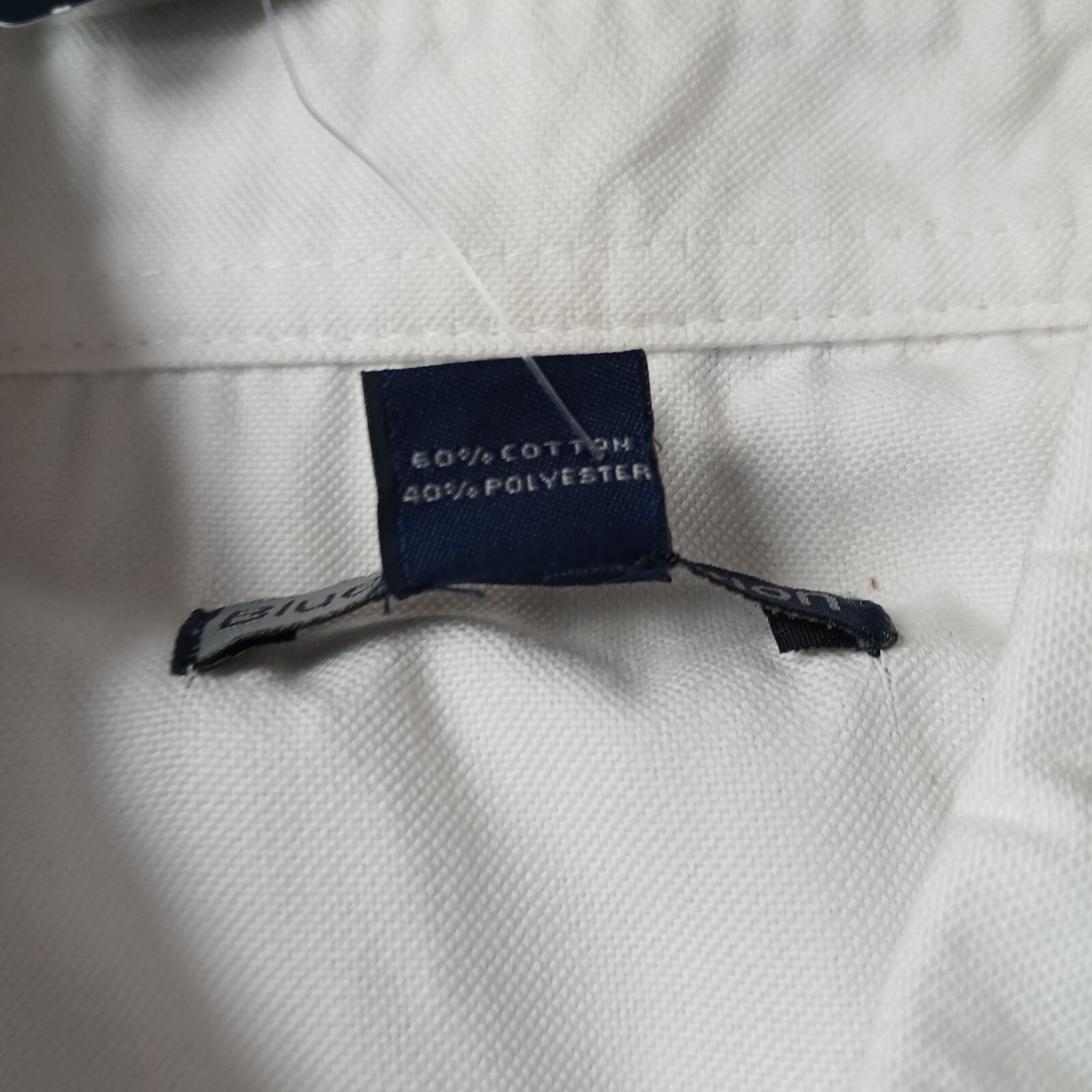 Blue Generation Ladies Button Up Long Sleeve Shirt Size M Button-Down White NWT