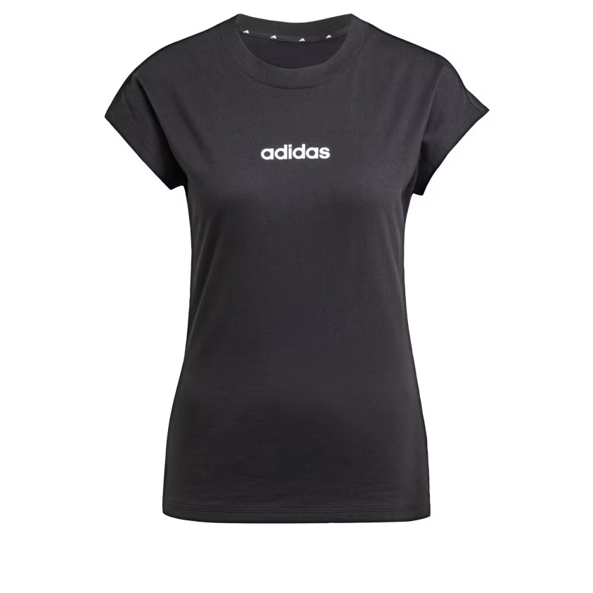 adidas women Essentials Linear Cotton Tee