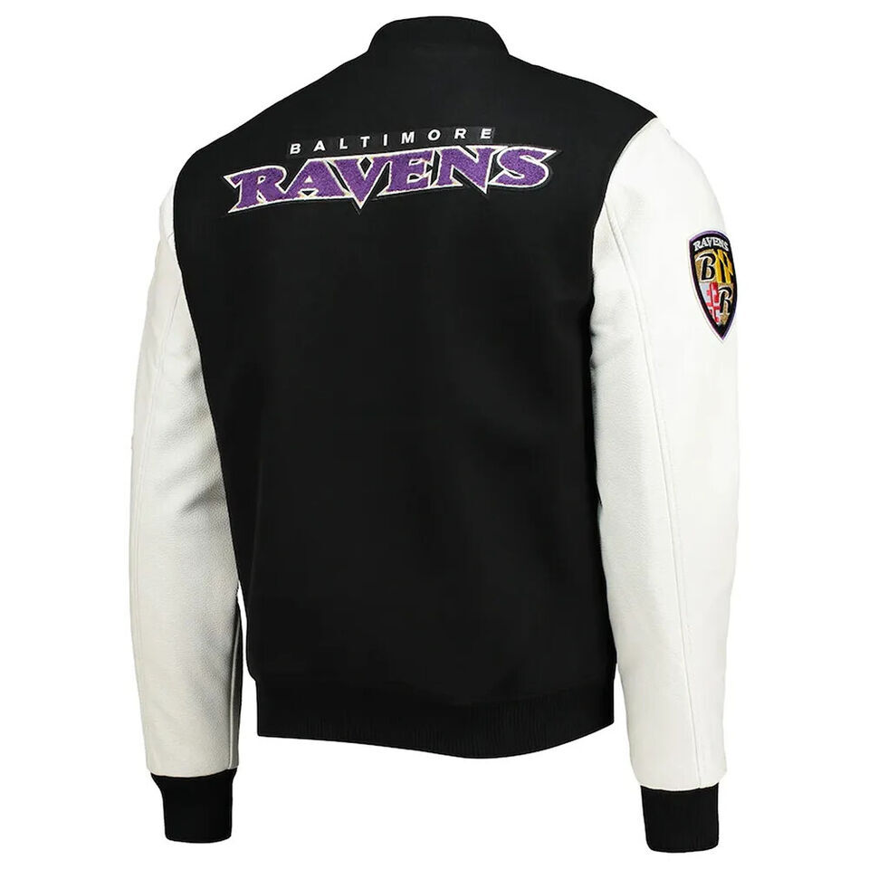 Mens Baltimore Ravens Varsity Jacket