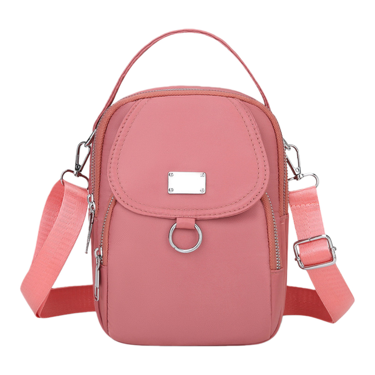 Multifunctional Small Handbag Crossbody Bag Shoulder Bag With Multiple Pockets