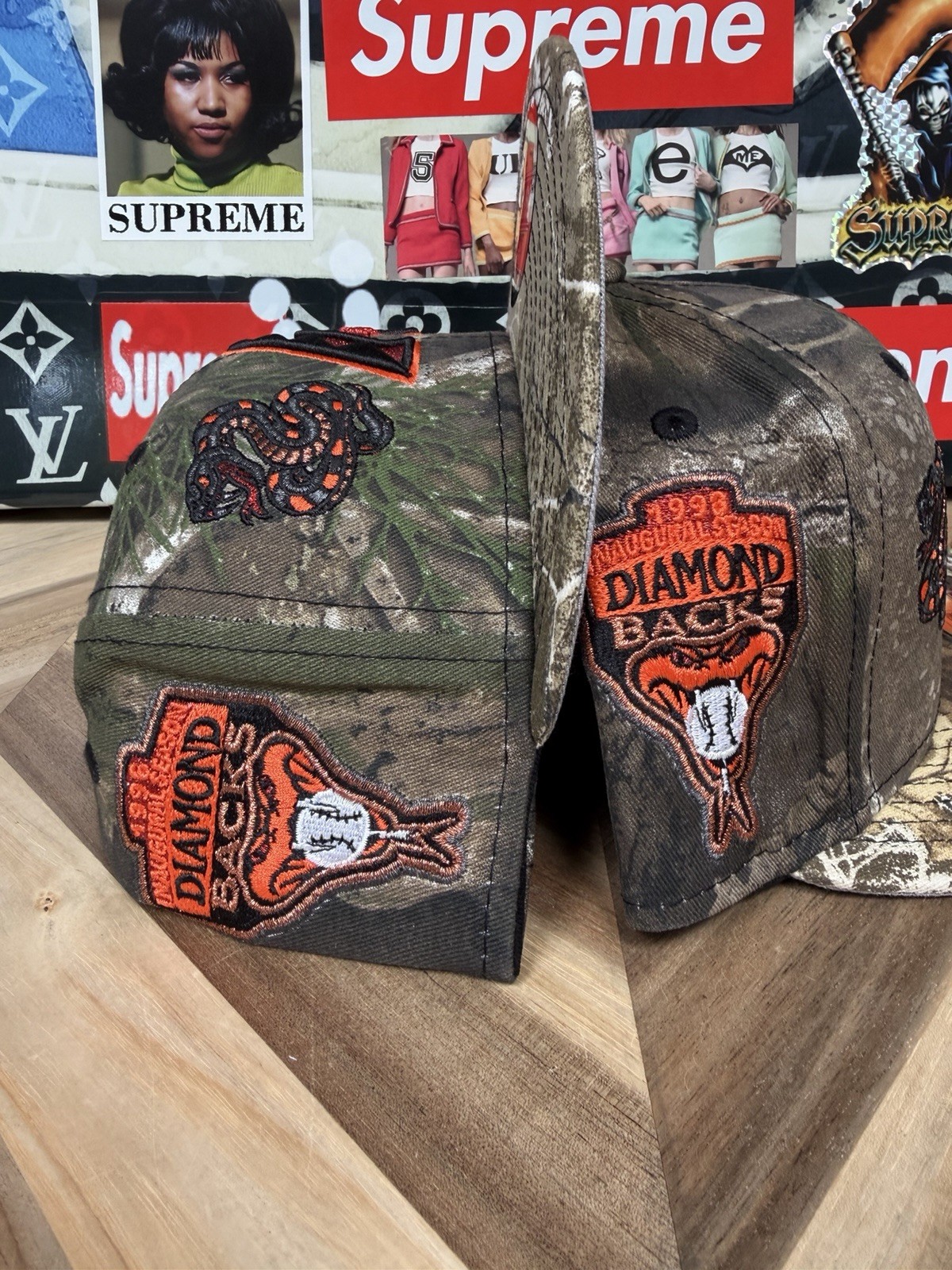 New Era Topperz Real Tree Project X Double Snake 🐍 Arizona Diamondbacks 7 3/8