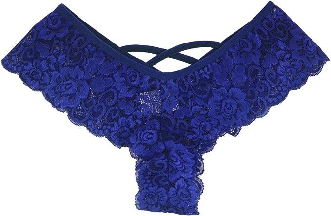4 Pack Women Sexy Lace Underwear Lingerie Panties G-String Brief Thong Plus Size