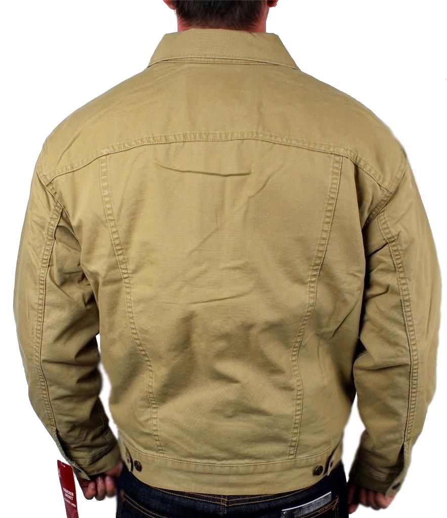 NEW NWT LEVI’S MEN’S PREMIUM CLASSIC COTTON BUTTON UP BROWN JACKET 7051800716