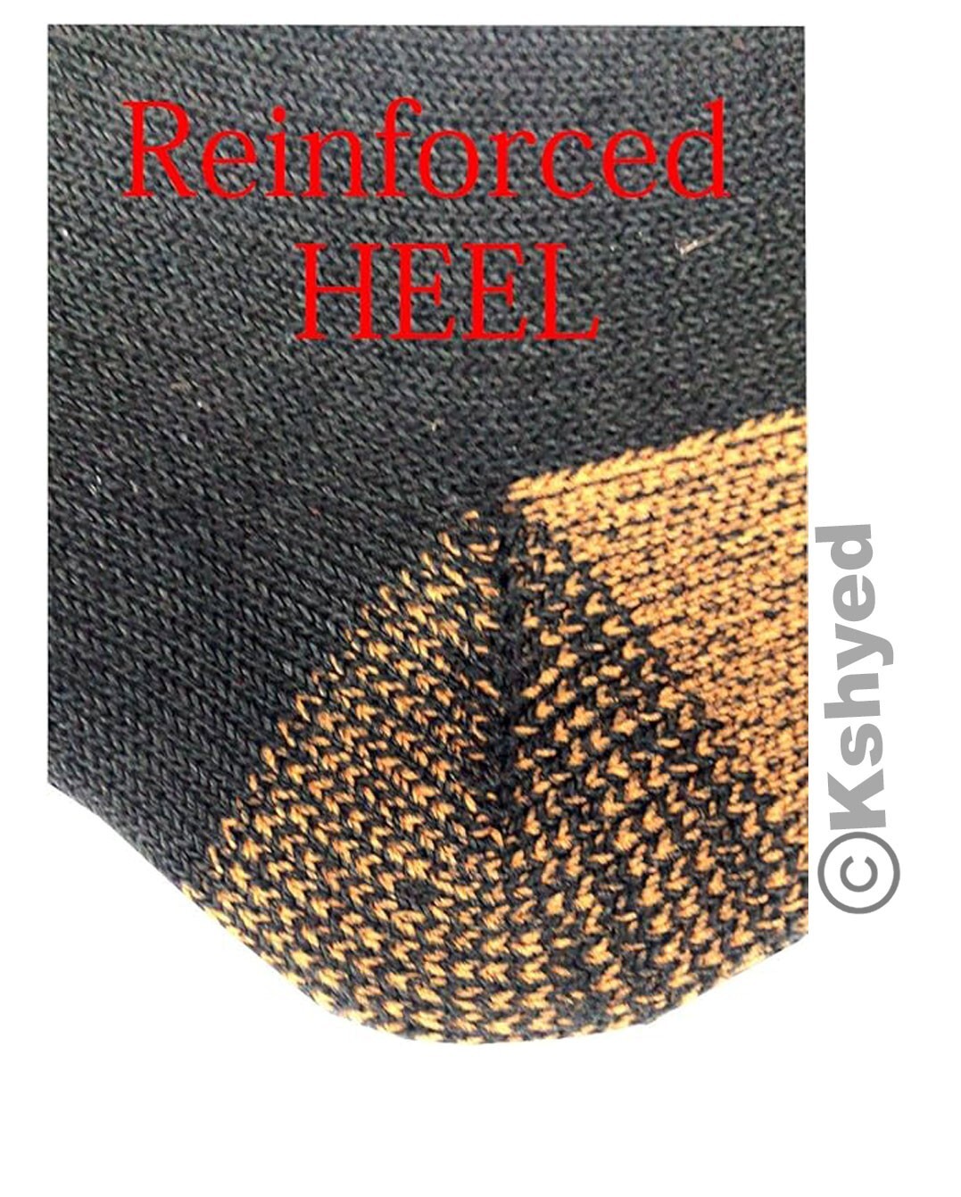 Goldstar Heated Copper Socks Black Athletic Size: 9-15 Tog Rating 4.7 (2 Pack)
