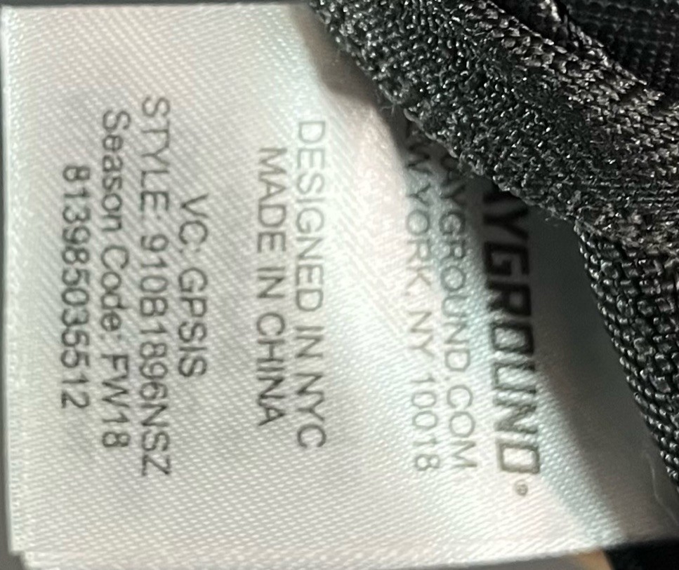 SPRAYGROUND STYLE; 910B1896NSZ CODE-FW18