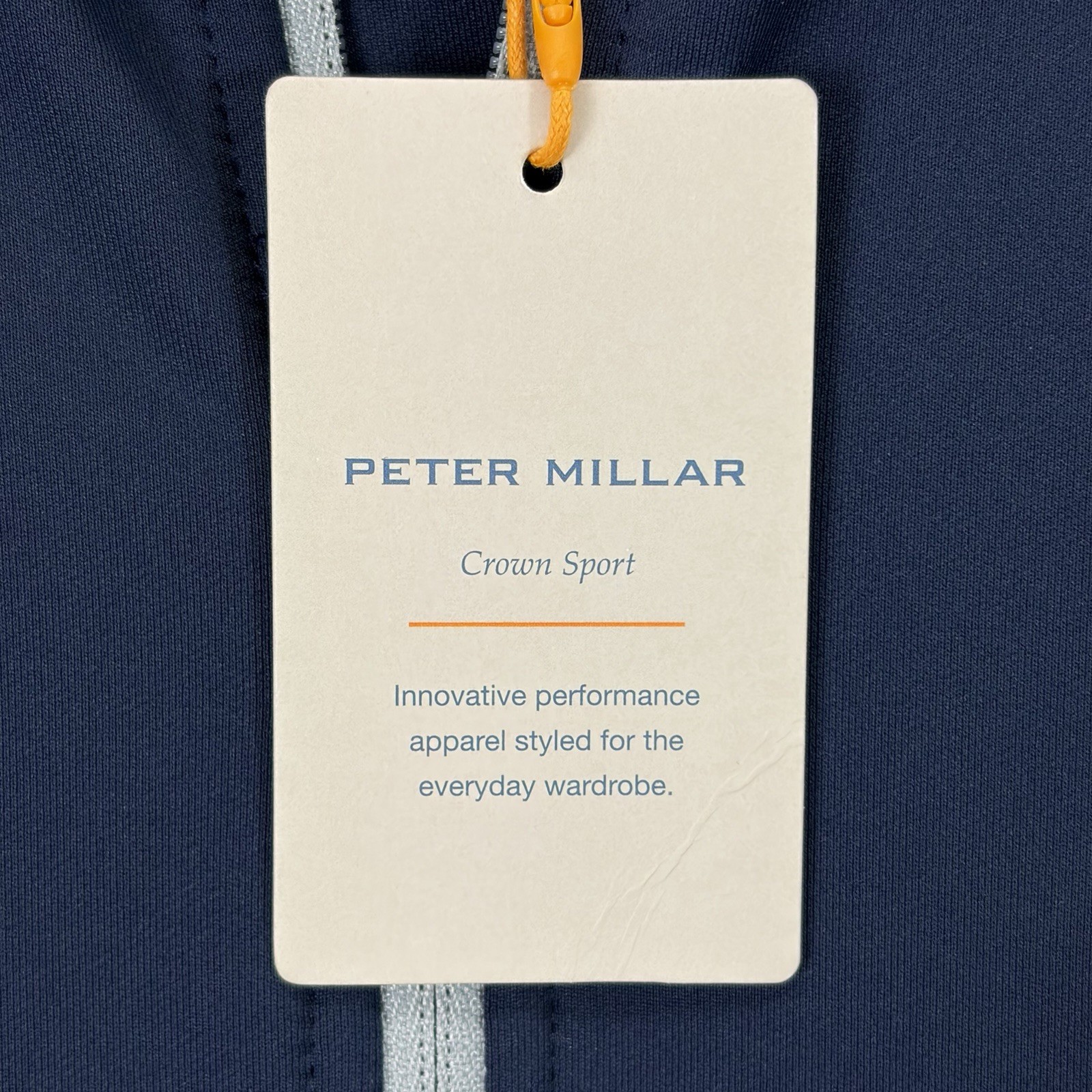 Peter Millar 1/4 Zip Pullover Mens Medium CNBC Crown Sport Stock Trading NWT