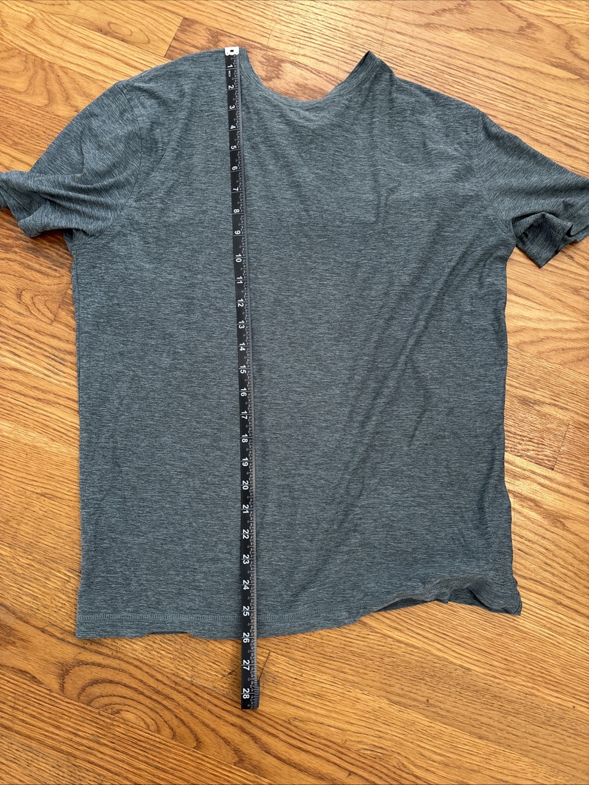 vuori mens strato tech tee small Green/gray Heather