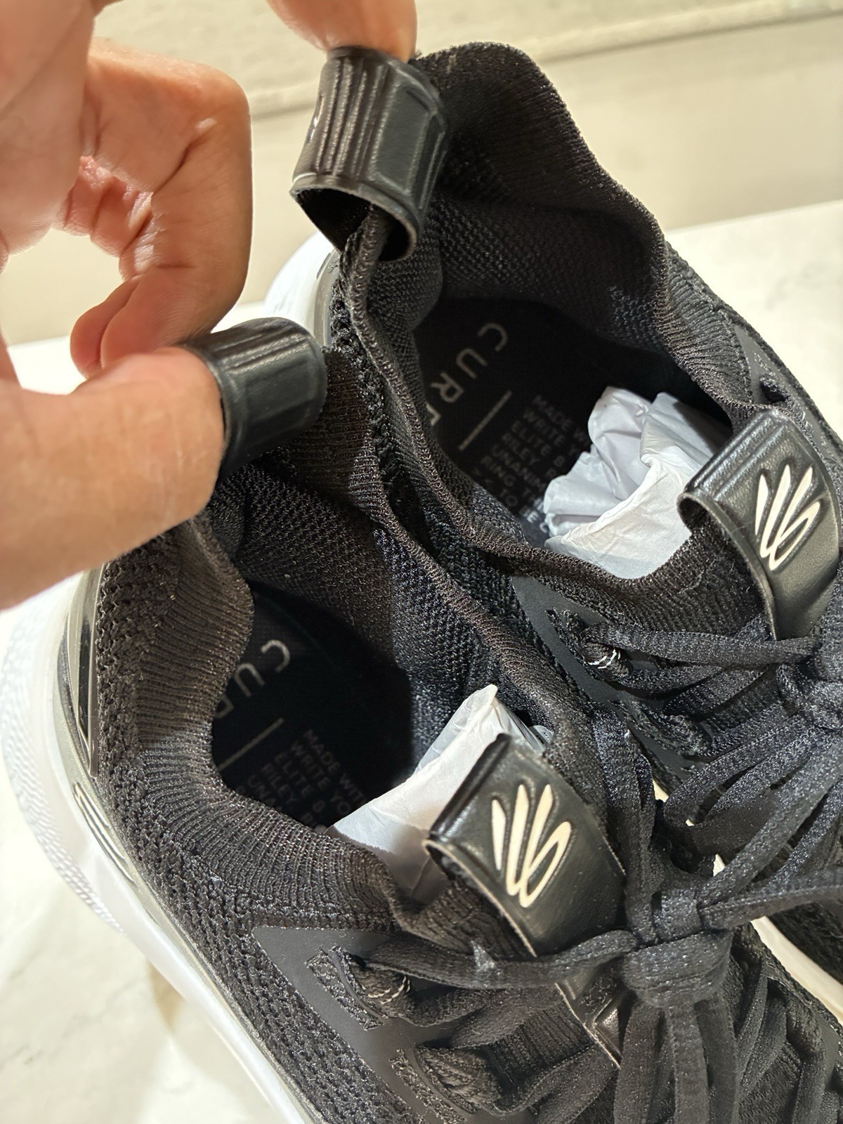 Under Armour Curry Flow 8 2021 Black White Size 11
