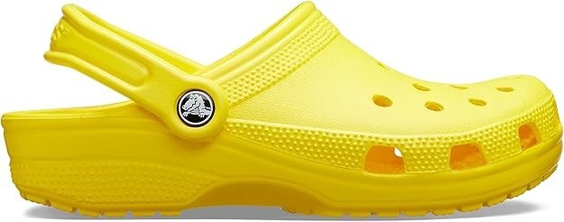 Crocs Unisex Classic Clog Lemon Men’s 6, Women’s 8 Yellow