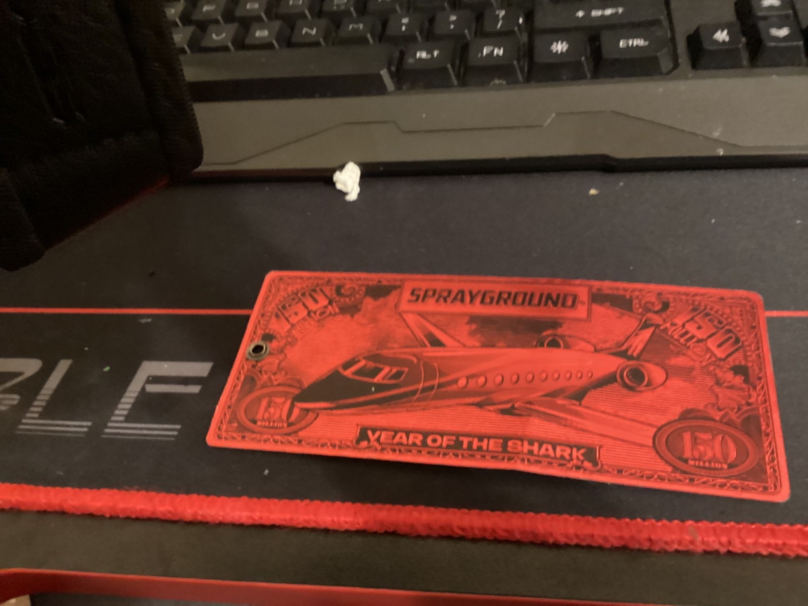 SprayGround red back Tag Limited Edition good condition (mini tag included)