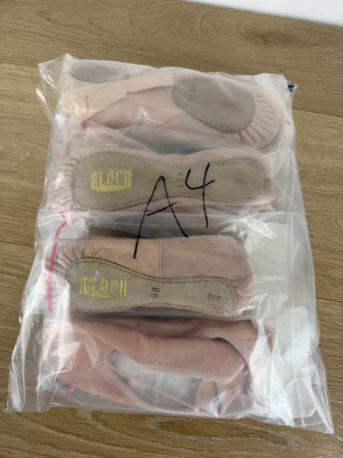 Bloch (7 Pairs Lot) Dansoft Pro-lite Ballet Slipper Shoe PINK Kids Sz 9-1.5