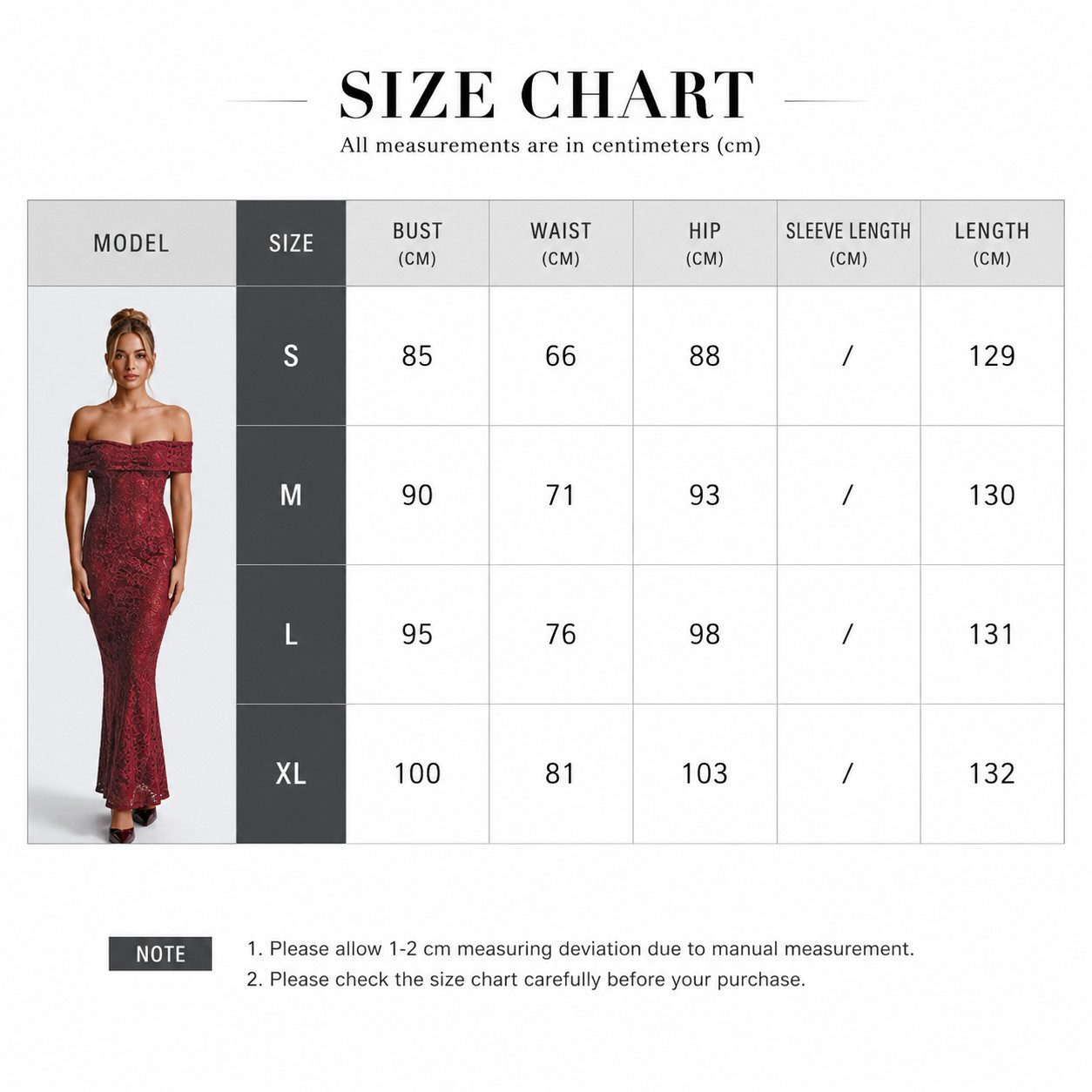 Women’s Off Shoulder Lace Mermaid Maxi Dress Elegant Formal Prom Wedding Guest