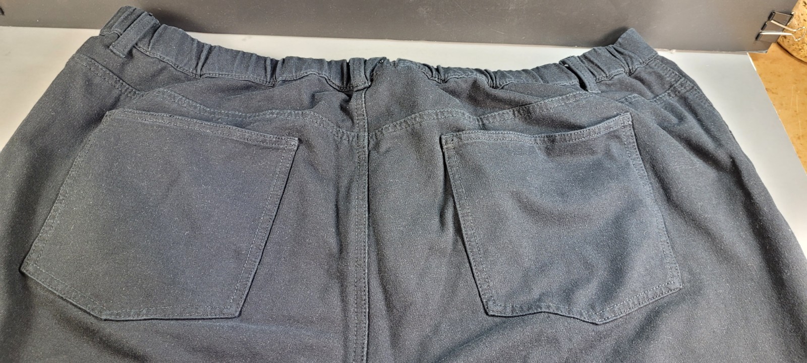 Dream Jeannes by Quacker Factory Pants Women’s Size 2X Short Black Rhinestone