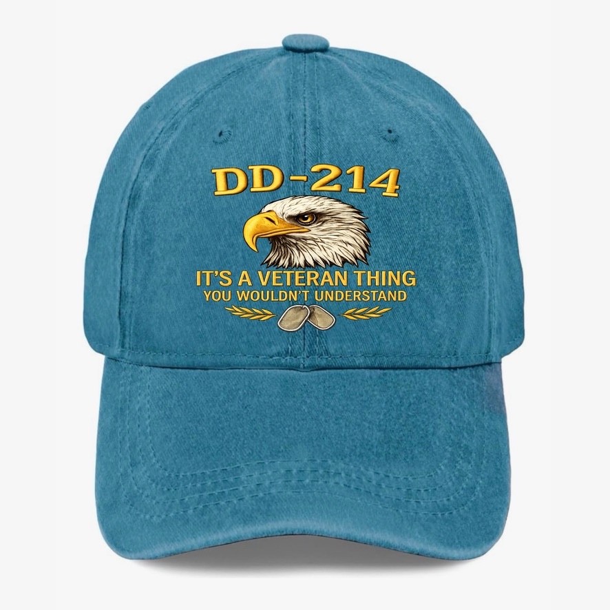 DD-214 Veteran Hat It’s A Veteran Thing You Wouldn’t Understand Cap Unisex Gift