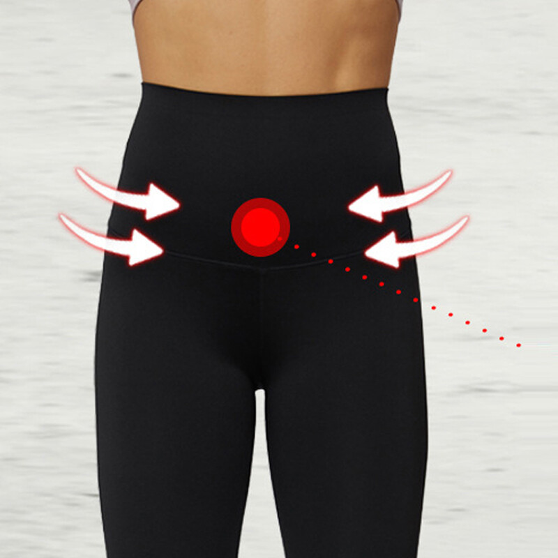 High Waist Sculpting Sleeping Compression Pantyhose Training Black Body Shaper