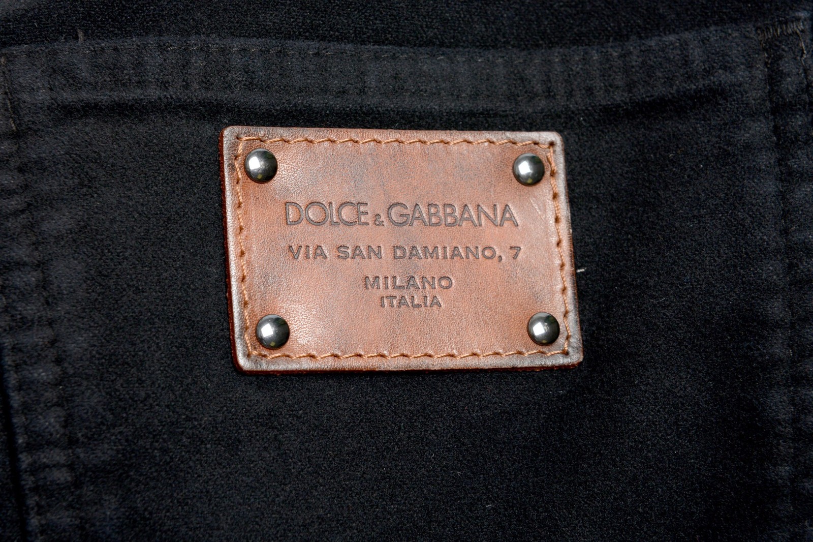 Dolce & Gabbana Men’s Black Casual Pants Size 28 30 32 34 36