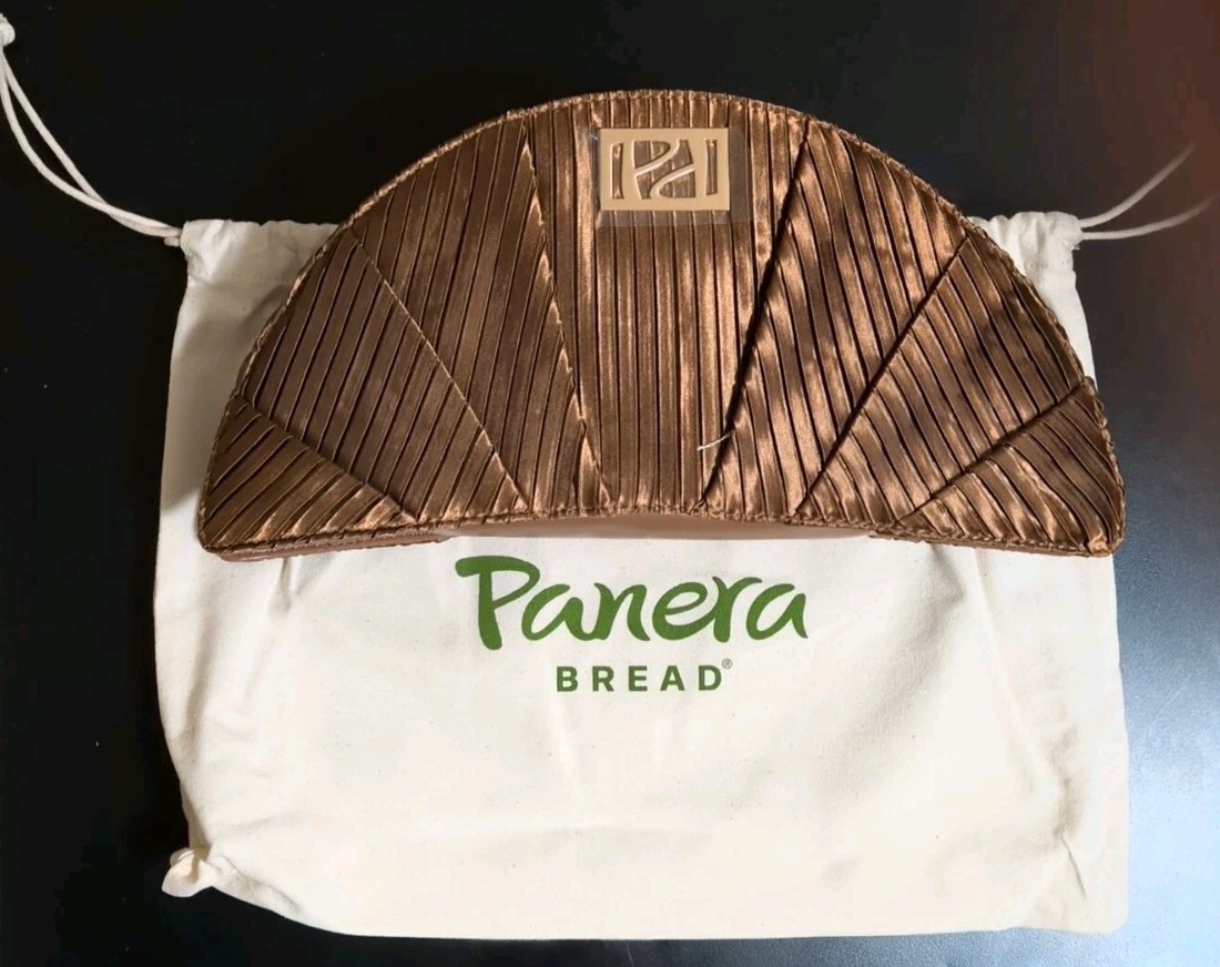 PANERA BREAD THE CROISSANT CLUTCH IN HAND READY TO SHIP NEW RARE HOT L@@K!