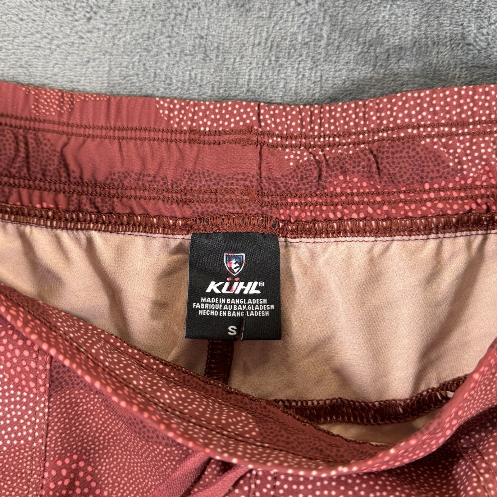 Kuhl Sz S Vantage Shorts 5” Camo Gorpcore Ultra Lightweight Quick Dry 6405 NWOT