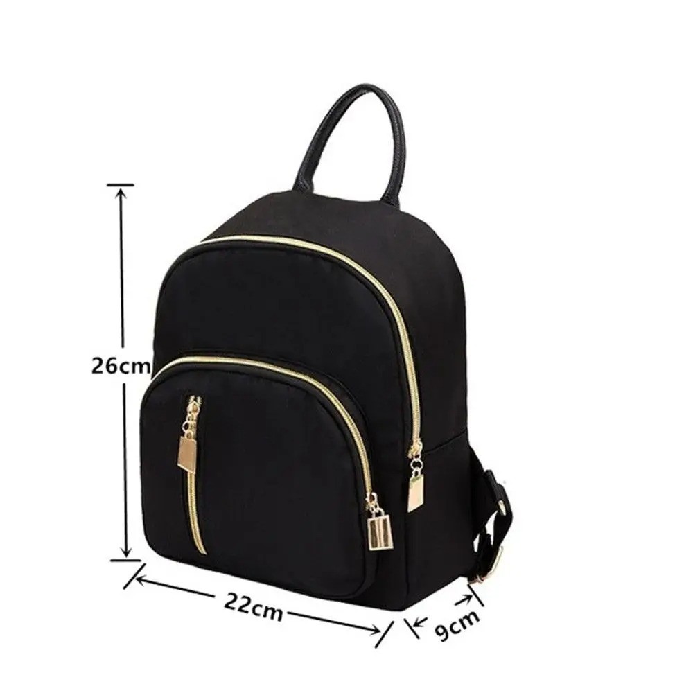 Women Mini Backpack Purse Oxford Cloth Multi-Function Crossbody Shoulder Bag