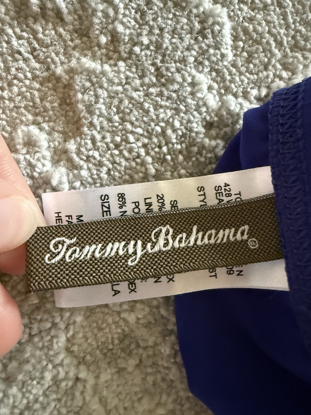Tommy Bahama Women’s Halter One-Piece Swimsuit size L
