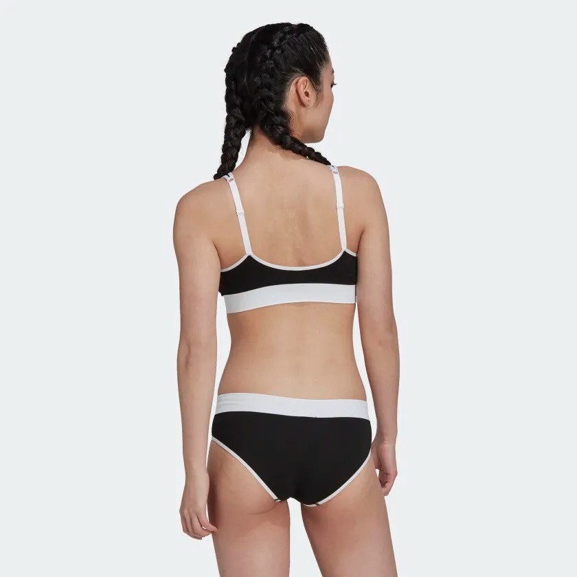 Adidas Modern Flex Cotton Scoop Lower Back Bralette – 4A4H03