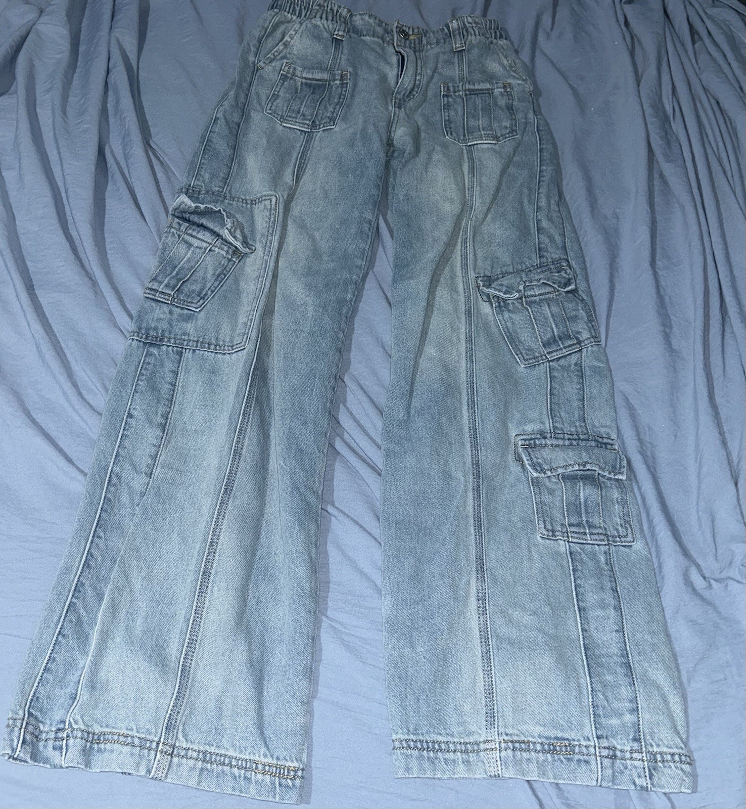 BDG Y2K Cargo Jeans Size 25
