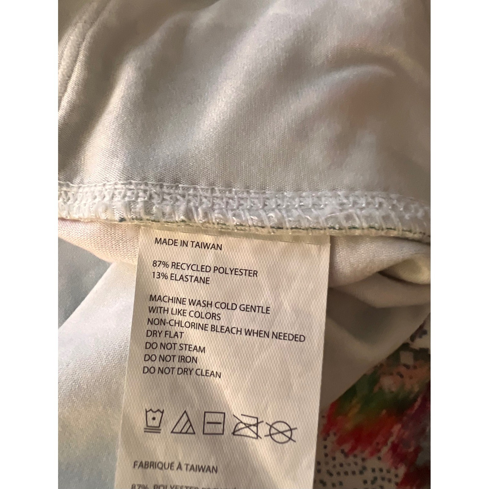Prana Womens XL Multicolor Abstract Print High Rise Yoga Athletic Leggings