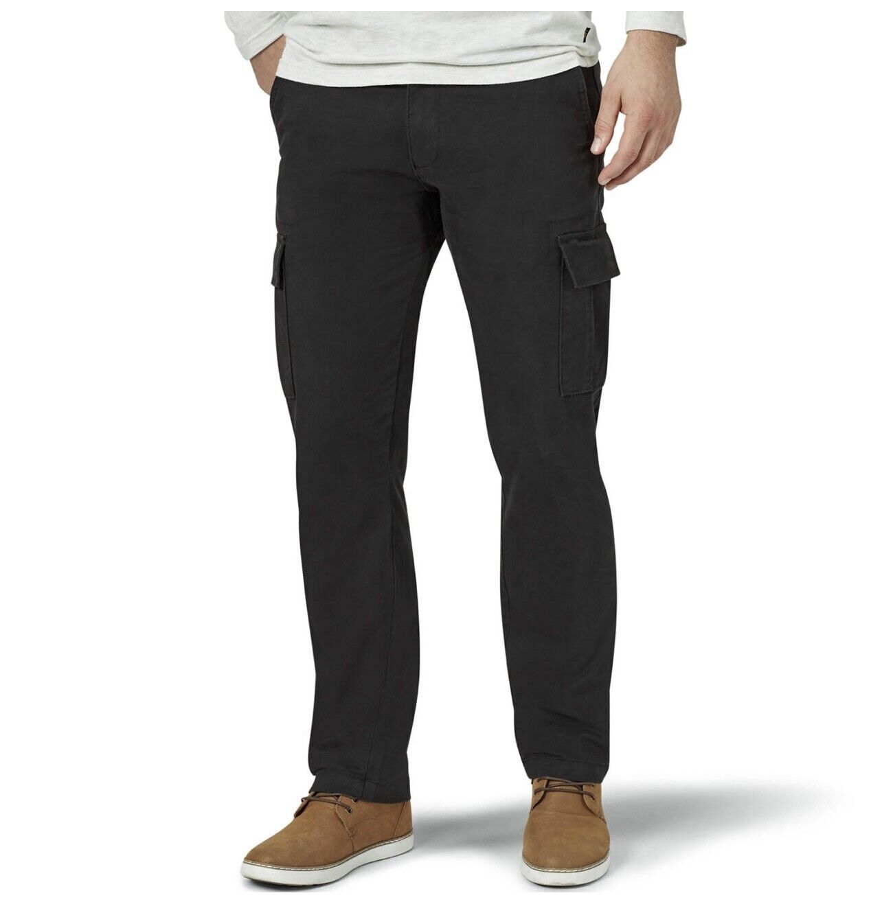 Lee Men’s Motion Stretch Regular Fit Straight Leg Cargo Pant – Size/Color Varies