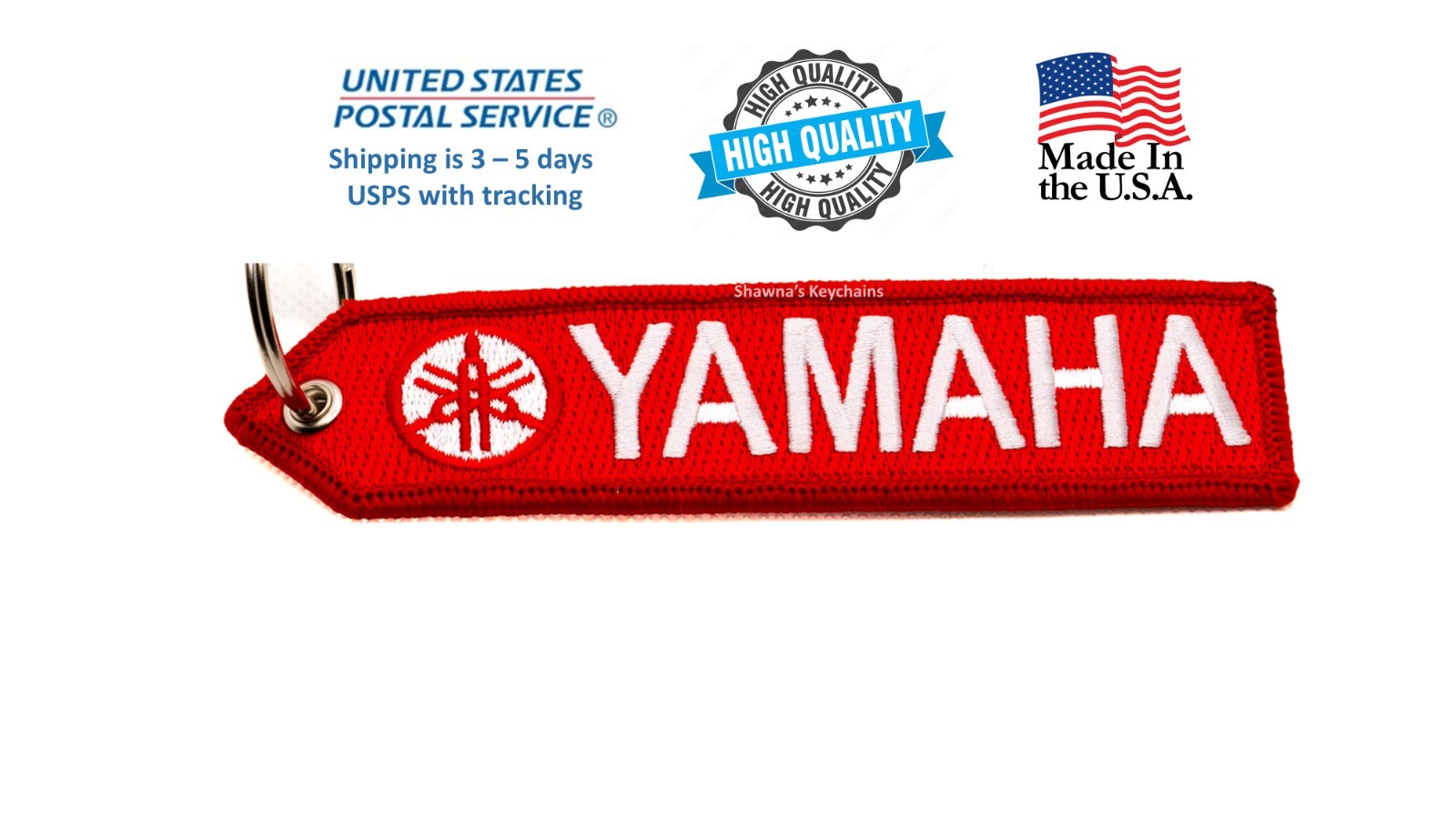 Yamaha Double Sided Biker Keychain Yamaha Lovers Key Holder Motorcycle Key Tag