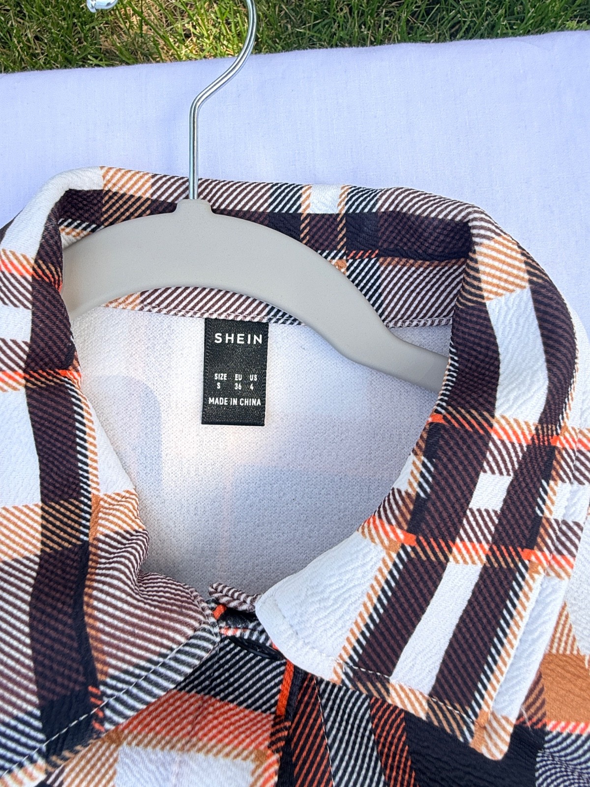 4 Piece Lot Women’s Casual Shirts— Multicolor Plaids
