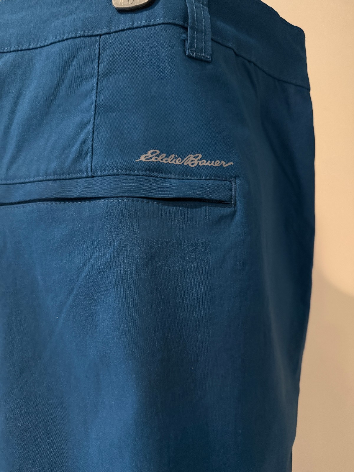 EDDIE BAUER Mens Blue Technical Travex Cargo Shorts EM41SH319 – Sz 42