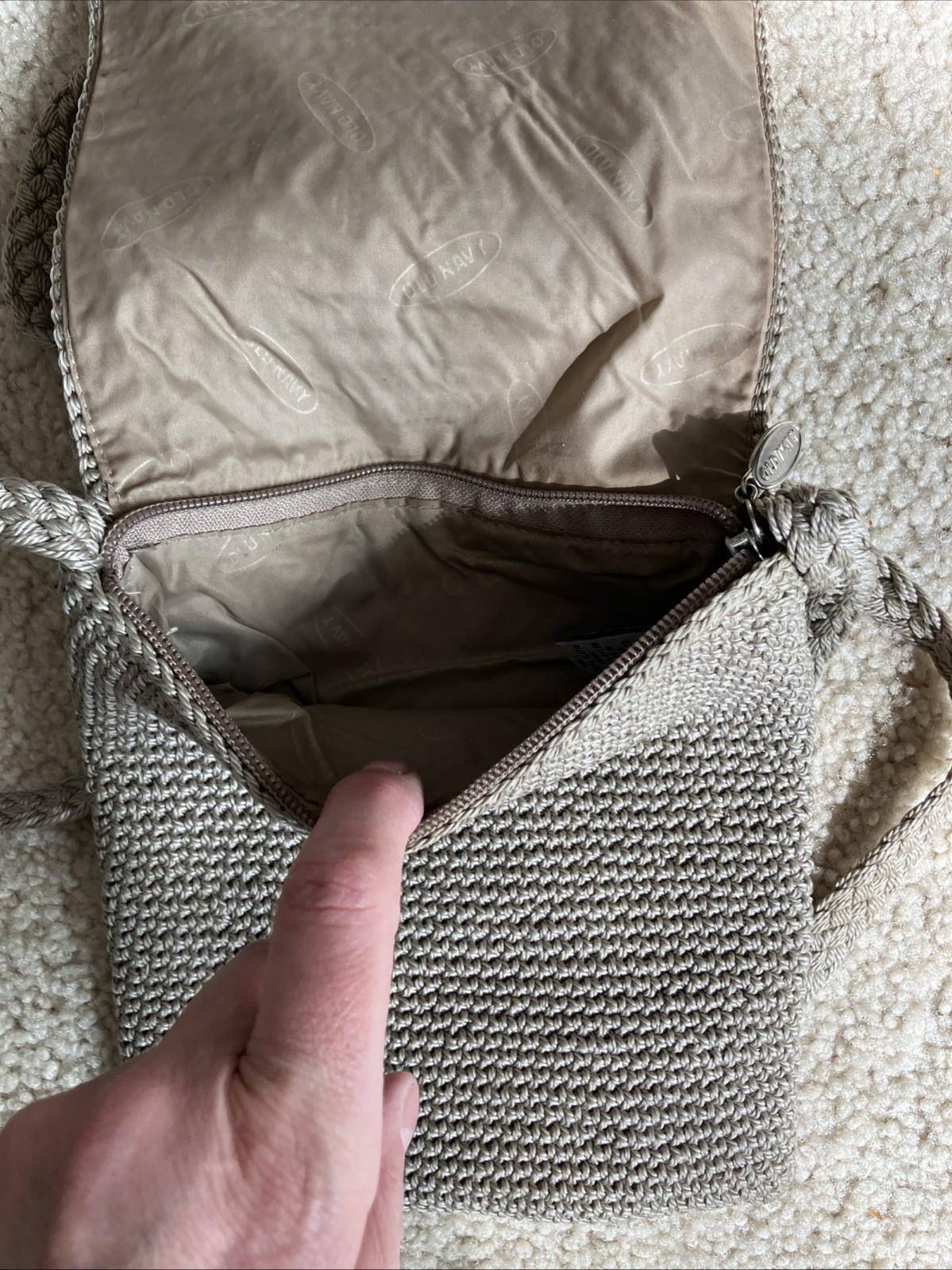 Old Navy Crochet Crossbody Purse
