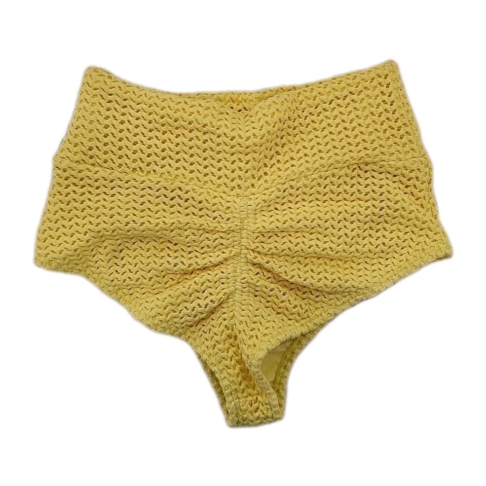Montce Small Crochet Bikini Set Kim Variation Top & High Rise Coverage Bottom