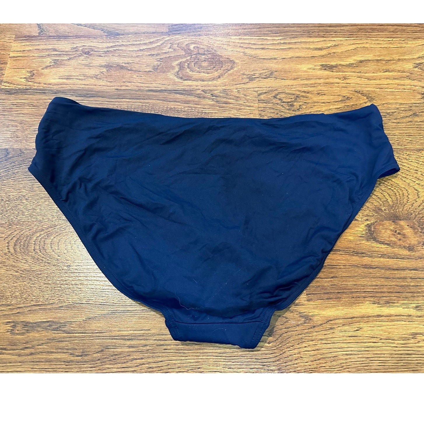 Sea Level Australia Infinity Bikini Bottom Sz 14 Navy Mid Rise Full Coverage NWT